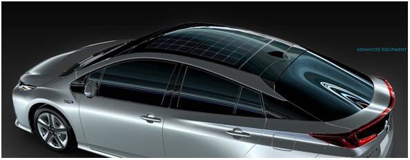Солнечная крыша для Prius от Panasonic (3 фото)