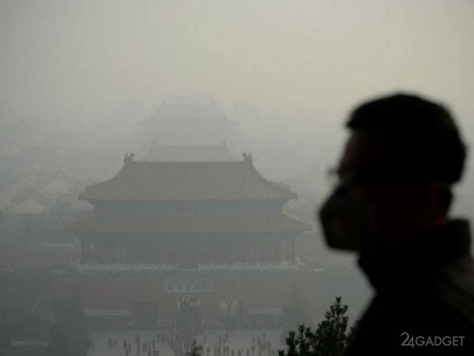 Пекин: электромобили против смога (5 фото + 2 видео)