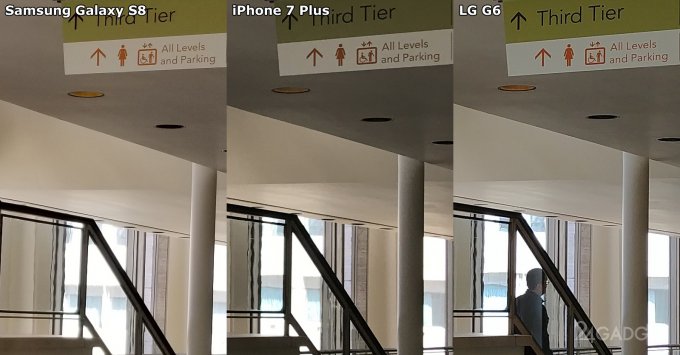 Сравнение камер Samsung Galaxy S8, LG G6 и iPhone 7 Plus (6 фото)