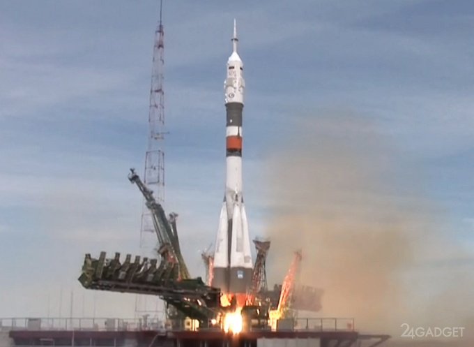 «Союз МС-04» полетел к МКС с сокращенным экипажем (2 фото + видео)