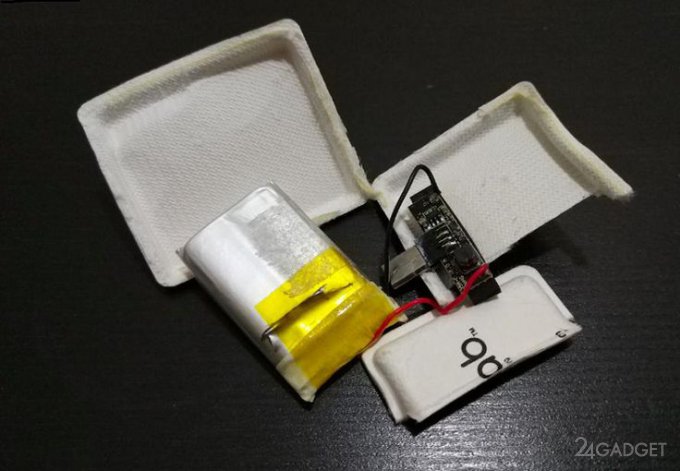 Powrtabs — одноразовый аккумулятор для мобильных гаджетов (12 фото)