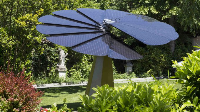 Smartflower — солнечные панели для городов и домохозяйств (5 фото + 2 видео)
