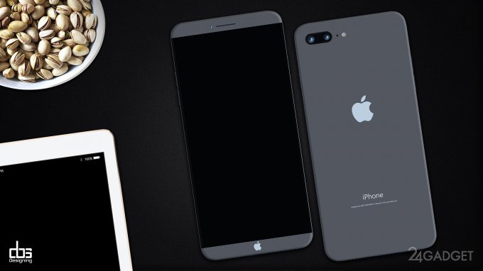 iPhone 8 с полностью переосмысленным дизайном (13 фото + видео)