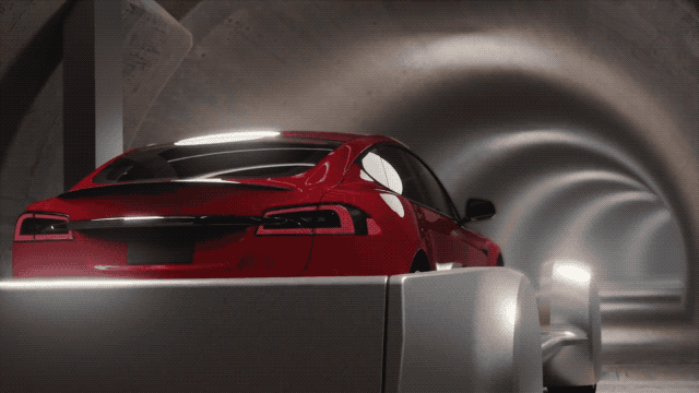 Илон Маск показал испытания в подземном автомобильном тоннеле (6 фото + видео)