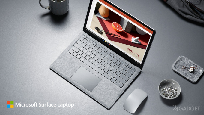 Microsoft Surface Laptop — первый ноутбук на Windows 10 S (31 фото + видео)