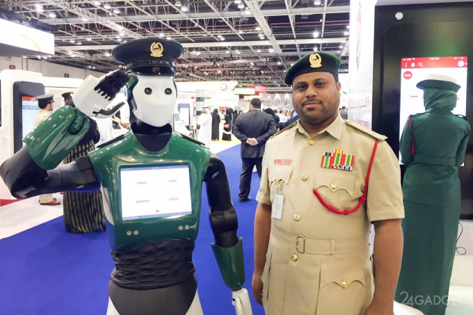 Робокопы заменят полицейских в Дубаях (6 фото + видео)
