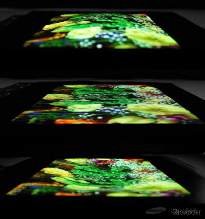 Новые экраны Samsung можно скручивать, сгибать и продавливать (3 фото)