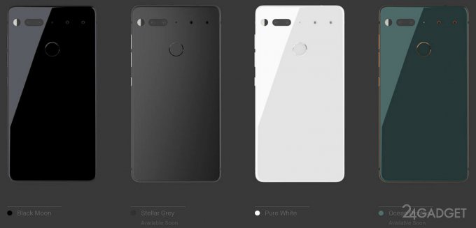 Essential Phone от создателя Android: безрамочный дисплей и модульная конструкция (20 фото)