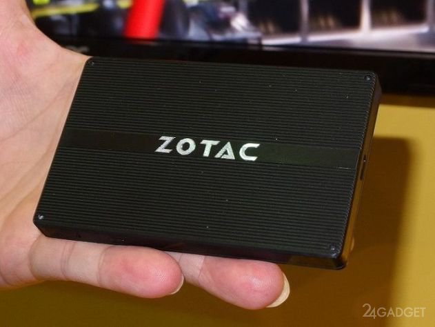 Миниатюрный компьютер ZOTAC Z Box PI225 (9 фото)