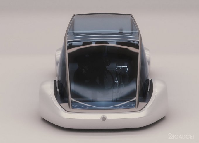 Концепт подземного электроавтобуса от Илона Маска (3 фото)
