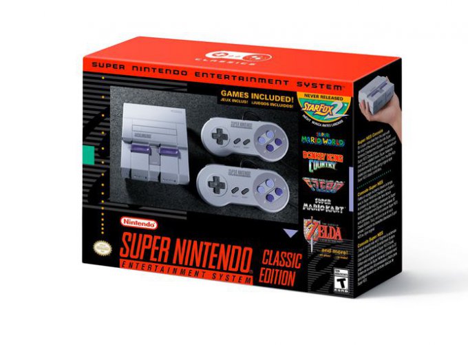 Анонсирована новая игровая приставка от компании Nintendo - SNES Classic