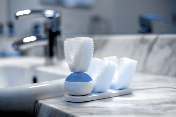 Новая автоматическая зубная щетка чистит зубы за 10 секунд без рук (11 фото + видео)