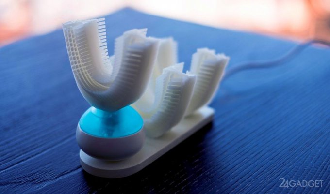 Новая автоматическая зубная щетка чистит зубы за 10 секунд без рук (11 фото + видео)