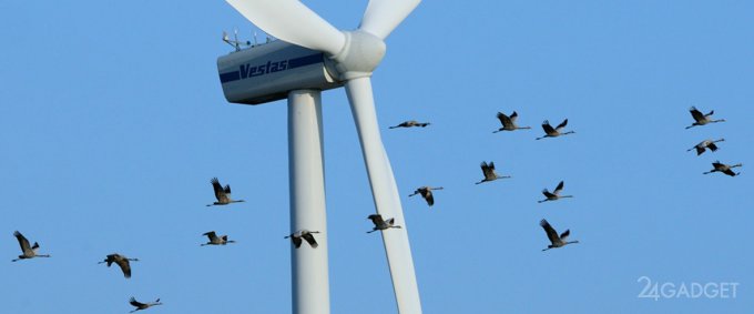 Первая плавучая ветряная электростанция (4 фото + видео)
