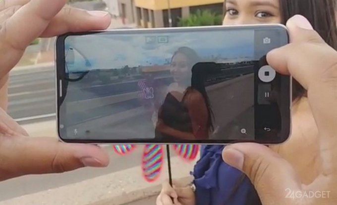 A unique camera will be installed on the LG V30 smartphone (6 photos)