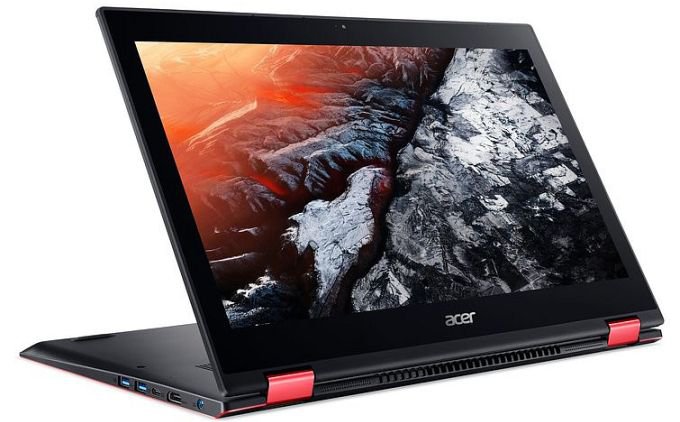 Ноутбук-трансформер Acer Nitro 5 Spin на базе Intel Core 8-го поколения (5 фото)