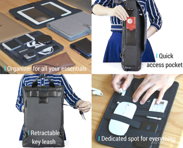 Универсальный рюкзак с солнечной панелью и аккумулятором (21 фото + видео)