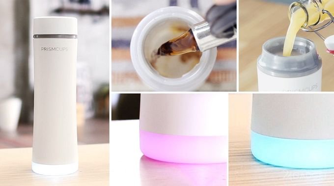 A bottle that knows what is poured in it (7 photos + video)