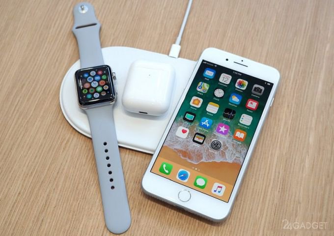 Apple AirPower — беспроводная зарядка на три устройства (4 фото + видео)