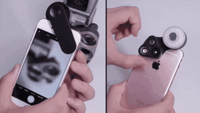 Мульти-объектив для смартфона с дополнительными преимуществами (15 фото + видео)