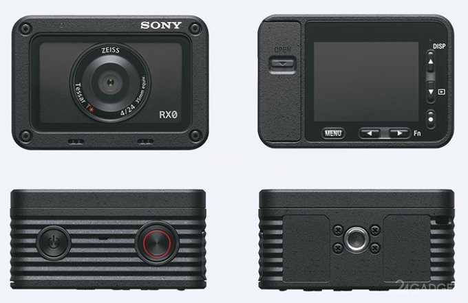 Экшн-камера Sony RX0 для экстремальных условий работы