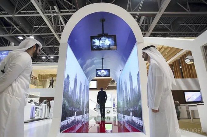 Виртуальный аквариум в аэропорту Дубая займётся идентификацией пассажиров