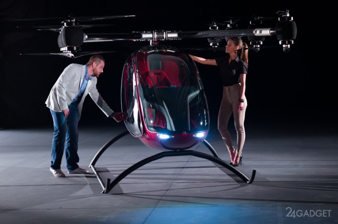 Passenger Drone - конкурент летающего такси из Дубая (11 фото + видео)
