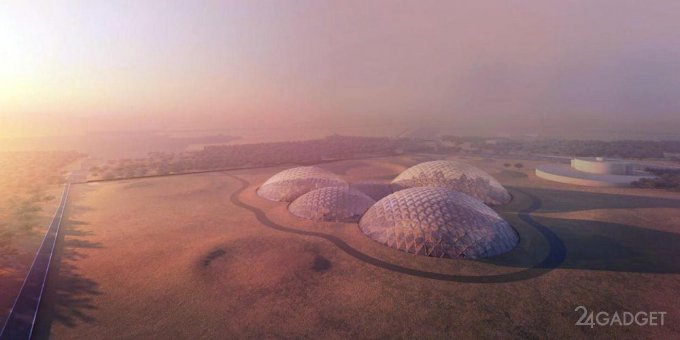 Дубай построит марсианский город в пустыне (4 фото)