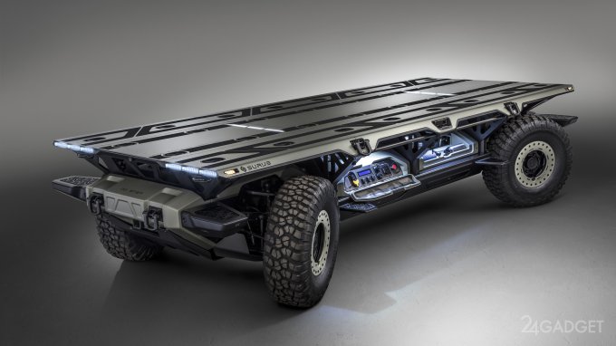 GM SURUS — автономная грузовая платформа на водороде (12 фото)