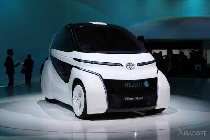 Toyota расширила линейку необычных транспортных средств Concept-i (15 фото + видео)