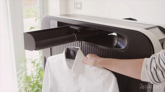 Гладильная система Effie одновременно сушит и утюжит 12 вещей (5 фото + видео)