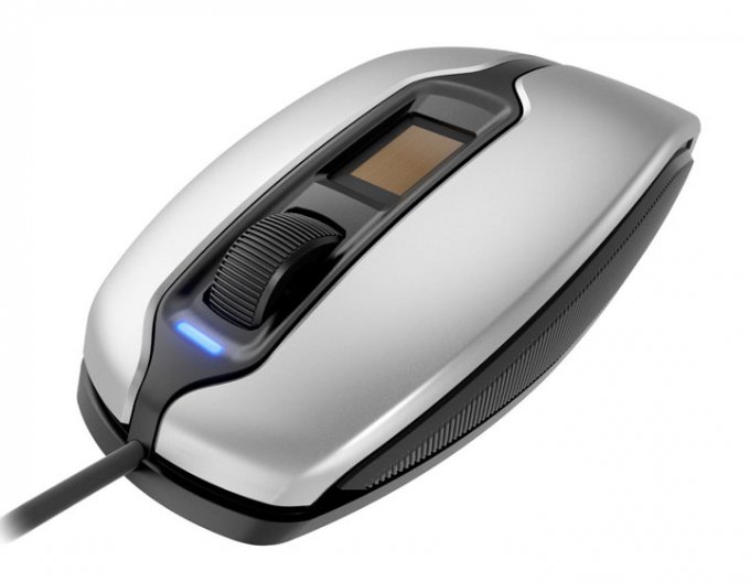 Компьютерная мышь, распознающая пользователя по отпечатку