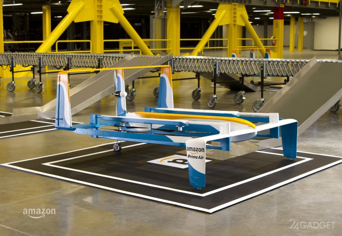 Amazon patented defragmenting drone (3 photos)