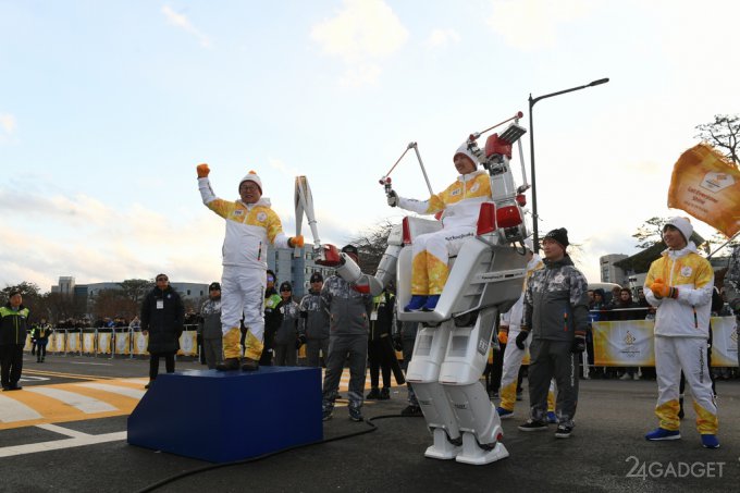 В Южной Корее роботов привлекли к Олимпиаде 2018 (8 фото + видео)
