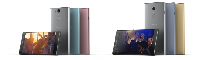 Sony представила смартфоны Xperia XA2, XA2 Ultra и L2 (7 фото)