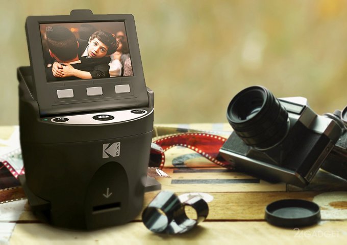 Бюджетный сканер Kodak Scanza для фотоплёнки (8 фото)