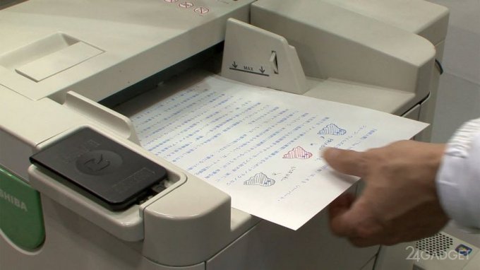 Китайцы создали многоразовую бумагу для обычных принтеров (3 фото)