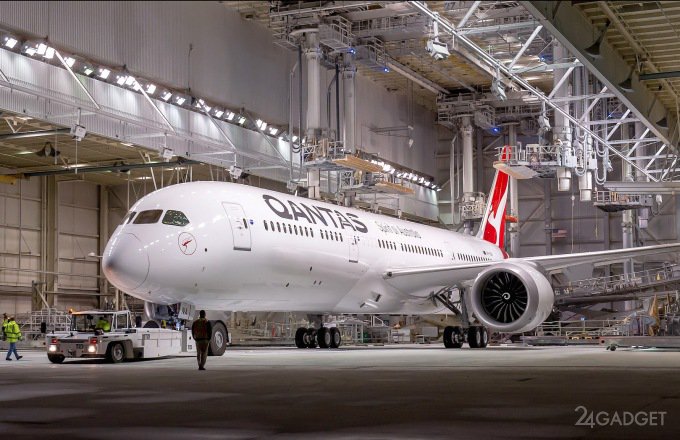 Заправленный биотопливом самолёт совершил перелёт из США в Австралию (3 фото)