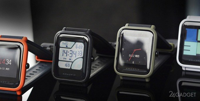 Смарт-часы Amazfit Bip с GPS проработают 45 дней без подзарядки