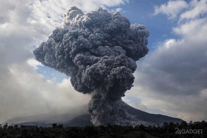 Пепел вулкана: дешевая основа цемента (4 фото)