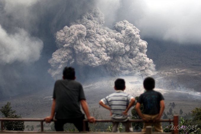 Пепел вулкана: дешевая основа цемента (4 фото)