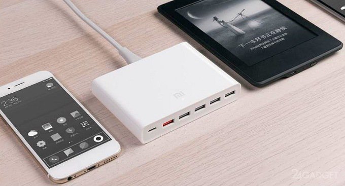 У Xiaomi появилась USB-зарядка на 6 портов и мощностью 60 Вт (5 фото)