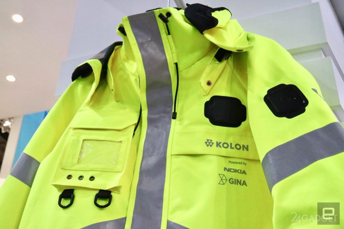 Спасая жизни: умная куртка для специальных служб от Nokia (7 фото)