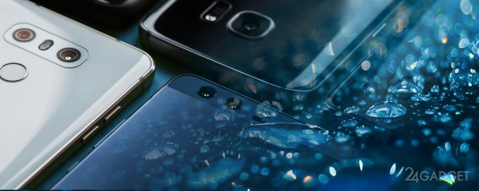"Roskanka" called smartphones with the best protection against water (9 photos)