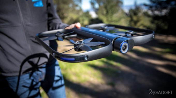 Селфи-дрон с 13 камерами справится со съёмкой в лесу (9 фото + 3 видео)