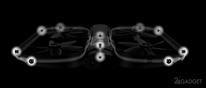 Селфи-дрон с 13 камерами справится со съёмкой в лесу (9 фото + 3 видео)