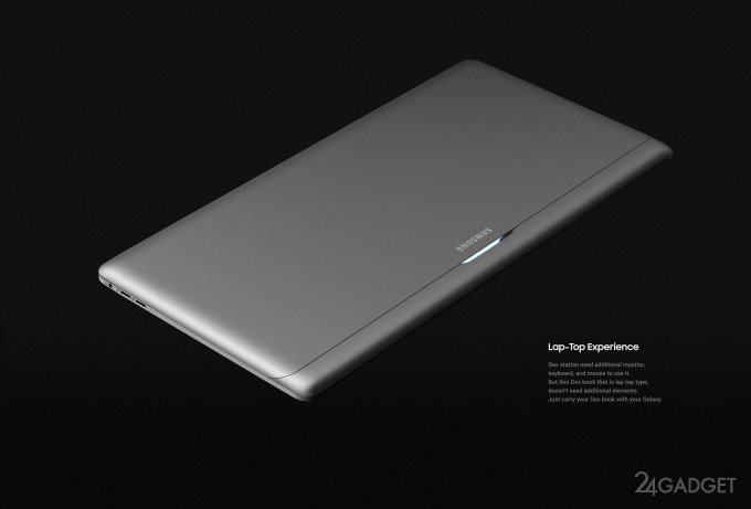 Samsung Dex Book — док-станция в формате ноутбука (14 фото)