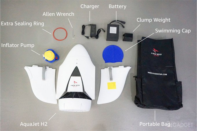 AquaJet H2 — скутер для увлекательного дайвинга (14 фото + видео)