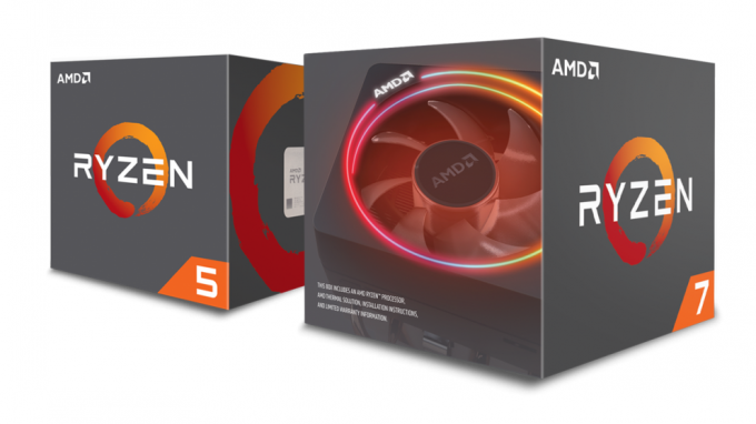 AMD анонсировала второе поколение десктопных процессоров Ryzen 