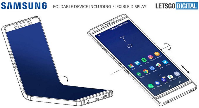 Winner - смартфон со складным корпусом от Samsung (2 фото)